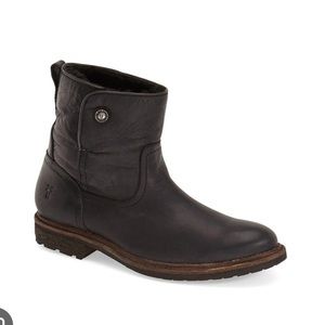 Frye Black Ankle Boots
